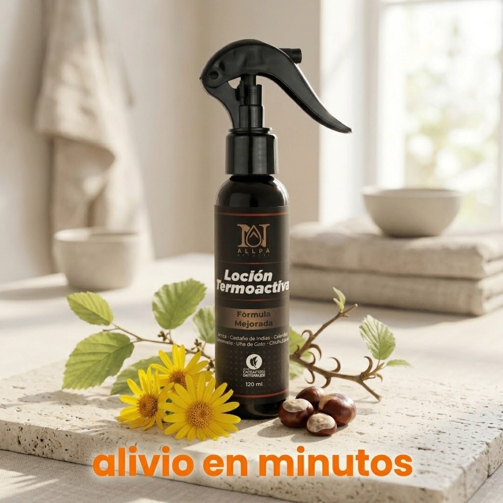 Loción Termoactiva Para Músculos y Articulaciones